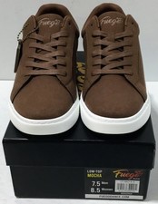 Fuego Adult Low-Top Dance Sneakers MOCHA Men7.5 Women8.5