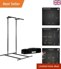 Portable Pull-Up Bar & Adjustable Dip Station - Train Anywhere with Confidence