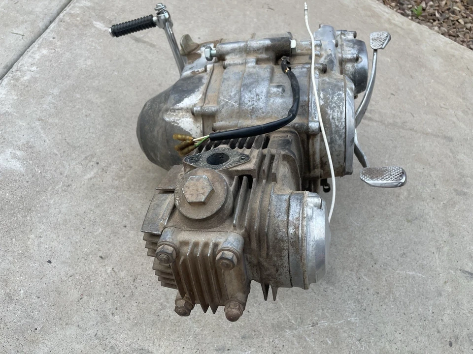 1973 Honda CT90 Trail 90 CT Engine Motor Complete 3120 Miles ORIGINAL - Image 3 of 4