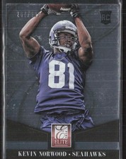 2014 Panini Elite #156 Kevin Norwood #/999 Seattle Seahawks (P)