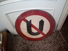 TARGA-INSEGNA-CARTELLO STRADALE - ORIGINALE-