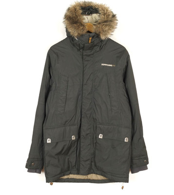 DIDRIKSONS STORM SYSTEM Men's Jacket Size S Waterproof Hooded Green Zip