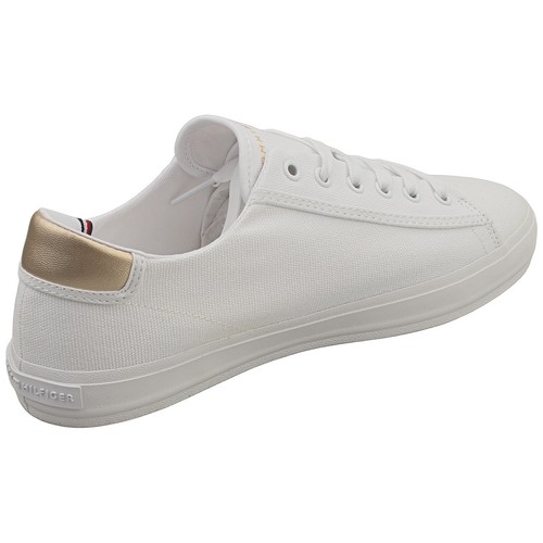 Tommy Hilfiger Weiß VULC Sneaker Damen Freizeit - 41 EU - Bild 2 von 8