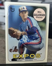 Bill Gullickson 2019 Topps Archives 50th Anniversary Auto Expos