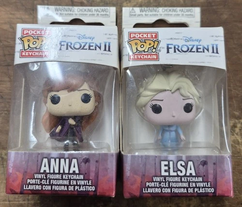 Funko Pocket Pop! Keychain: Frozen II - Elsa And Anna