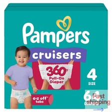 Pampers Cruisers 360 Diapers - Size 4 Count 64