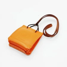 NO TARIFF Hermes Charm Oranges Browns 4725805
