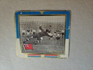 Altes Fußball Bild mit Mc. Phalis von Schottland vor 1940