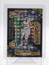 KLAY THOMPSON 2025-26 TOPPS CHROME CLUTCH GENE GOLD GEOMETRIC /50 Q4221
