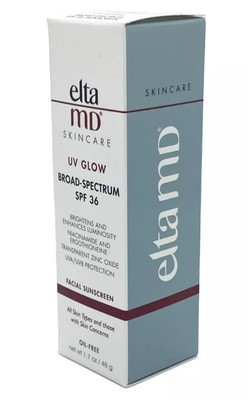 Elta MD Skincare UV GLOW Breitband LSF46 getönte Gesichts-Sonnencreme 48g