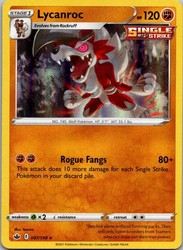 Lycanroc 087/198 Holo Rare Chilling Reign