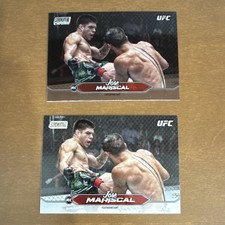 Topps 2025 Stadium Chrome & Base Jose Mariscal RC Mixed Martial Arts 2 Card Lot
