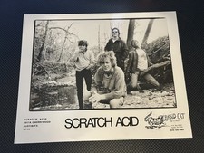 Scratch Acid 8x10&rdquo; promo photo Jesus Lizard David Yow punk rock