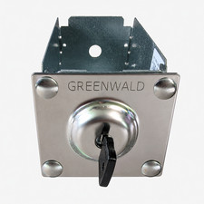 Greenwald Hi  Security Coin Box  Key for Coin  Op Washers/Dryers