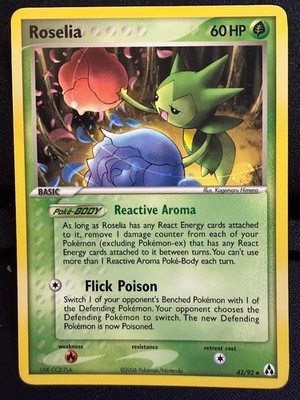 Pokemon Ex Legend Maker Roselia Uncommon (42/92) NM