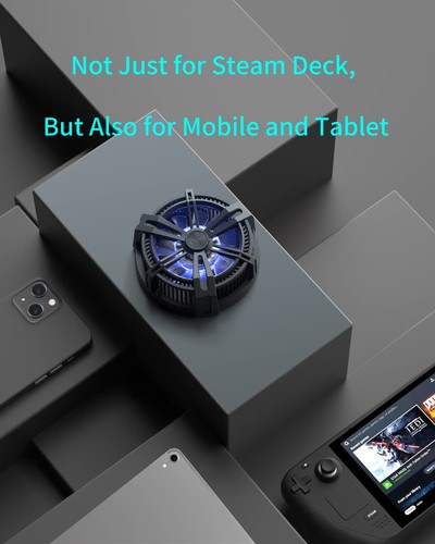 for Steam Deck Fan Cooler,SteamDeck Heatsink,Cooling Fan,Magnetic Semiconduct... - Picture 5 of 7