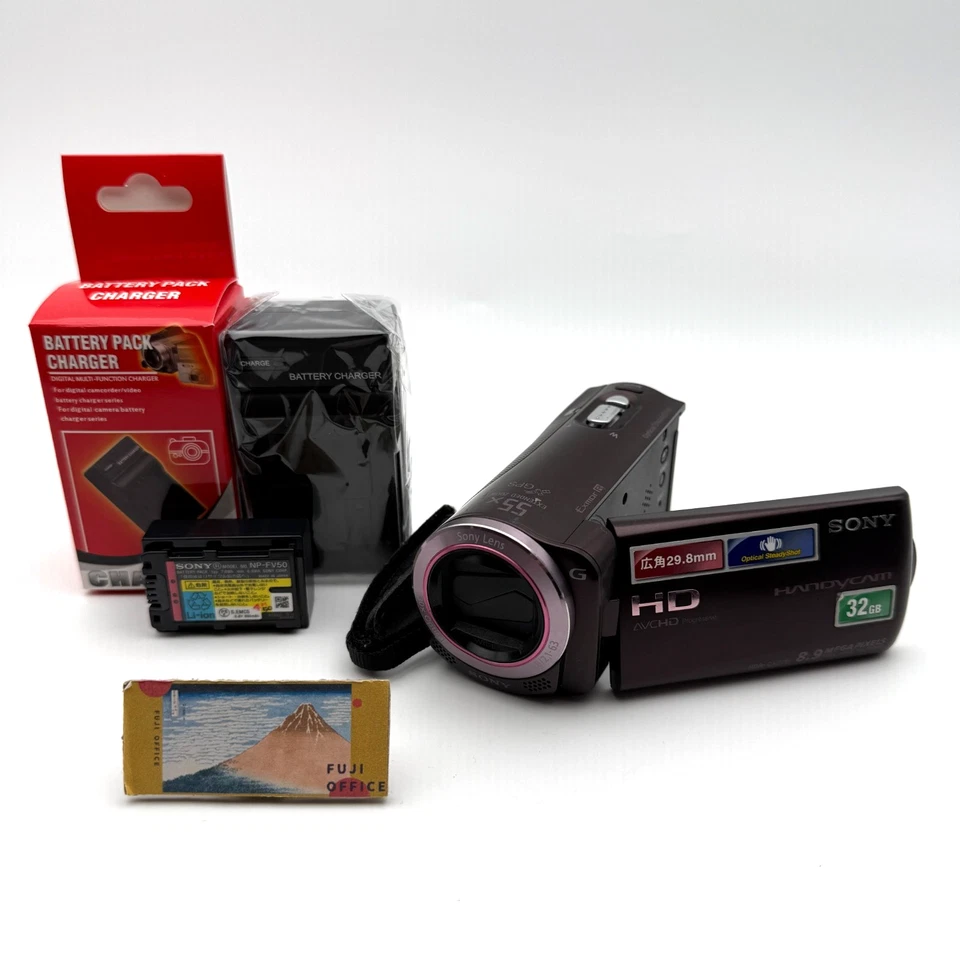 Sony Handycam HDR-CX270V Camcorder Brown 24x Zoom 8GB Internal Memory Japan - Image 2 of 4