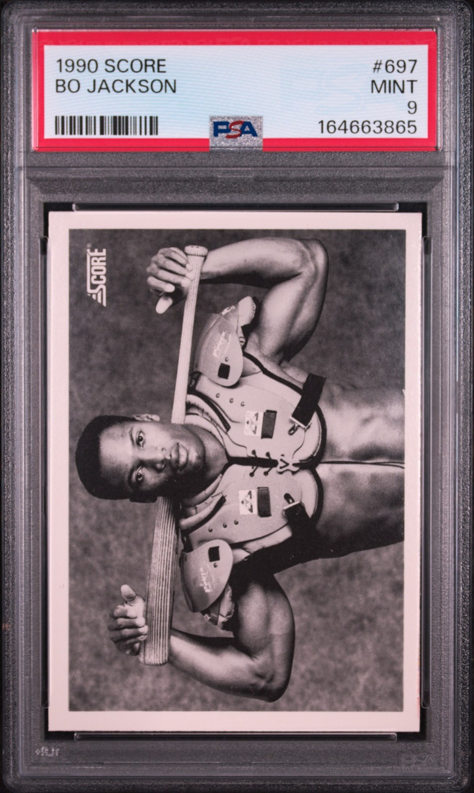 1990 SCORE #697 BO JACKSON PSA 9