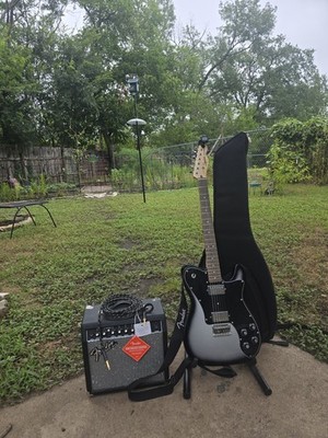 Squier Affinity Series Telecaster Deluxe Electric Guitar and Fender Amp Bundle -