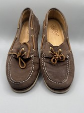 Sperry Top Sider Gold Cup Leather Boat Shoes Men's 13 Non Marking Brown
