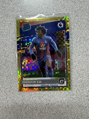 2020/21 Panini Chronicles Eberechi Eze Gold Power Optic Rated Rookie SSP ARSENAL