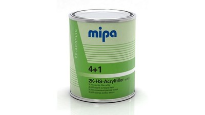 Mipa 4+1 2K Acrylfiller HS weiß 1Ltr Grundierfüller Schleiffüller 