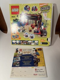 LEGO Spongebob KRUSTY KRAB 3825 - 100% Complete w/ Box & Manual