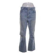 H&M, Jeans, Größe: 38, Blau, Baumwolle, Einfarbig, Denim, Damen #bt7