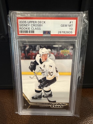 2005 Upper Deck Rookie Class #1 Sidney Crosby RC MINT PSA 10