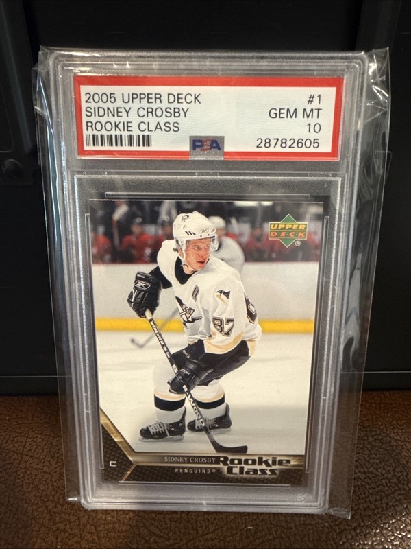 2005 Upper Deck Rookie Class #1 Sidney Crosby RC MINT PSA 10