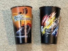 TWO 2 Fast Furious 25th Anniversary Promo Collector Cups Mobil 1 Stainless