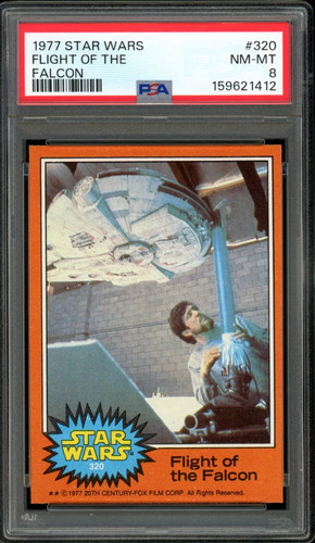 1977 Topps Star Wars #320 Flight of the Falcon