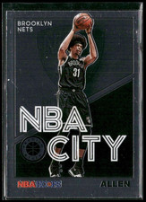 2019-20 Panini NBA Hoops Premium Stock Jarrett Allen #17 NBA City
