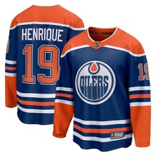 Edmonton Oilers Adam Henrique Fanatics Branded Royal Home Breakaway NHL Jersey