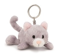 Nici SchlüSselanhäNger Katze 10Cm - Grau - Treuer-Begleiter FüR Rucksack Oder Ta