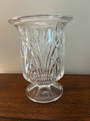 Vintage Royal Limited 24% full lead crystal urn vase Czech Republic