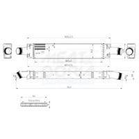 LadeluftküHler FüR Audi A4 Allroad B9 Avant A5 Cabriolet A6 15-20 8W0145805