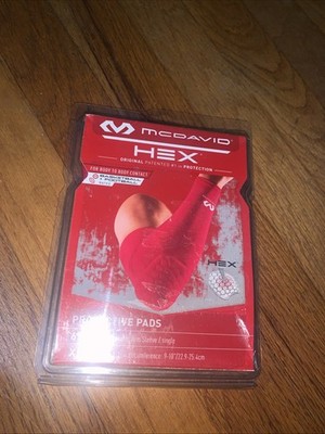 Mcdavid Hex Protective Pads, Shoulder Arm Sleeve Extra Small Comes With Two