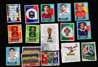 Panini FIFA WORLD CUP 2026 Sticker Gruppe D bis F zur Auswahl 2 von 4