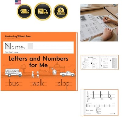 Letters and Numbers for Me, Student Workbook, Age 5+, Kindergarten, Handwriti...