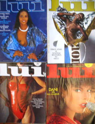 SET 4 ZEITSCHRIFTEN HIM JAHRGANG 1979 Nr. 184 Nr. 185 Nr. 188 Nr. 189 DANI GRACE JONES