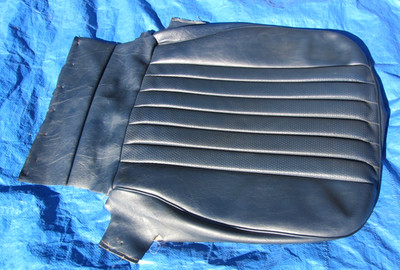 80-85 Mercedes C123 W123 280CE 300 OEM Blue MB-TEX Coupe Drive Bottom Seat Cover