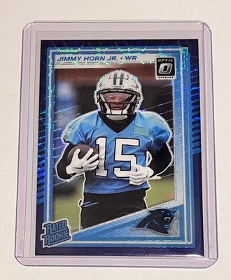 2025 Panini Donruss Optic Jimmy Horn Rated Rookie Purple Scope Prizm #281 RC