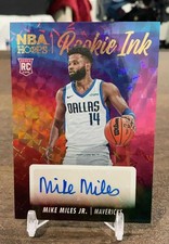 2023-24 NBA Hoops Rookie Ink Mike Miles Jr. Rookie Auto Dallas Mavericks #RI-MMJ