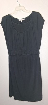 Womens Ripe Black Nursing Dress Size Large Short Sleeve Maternity