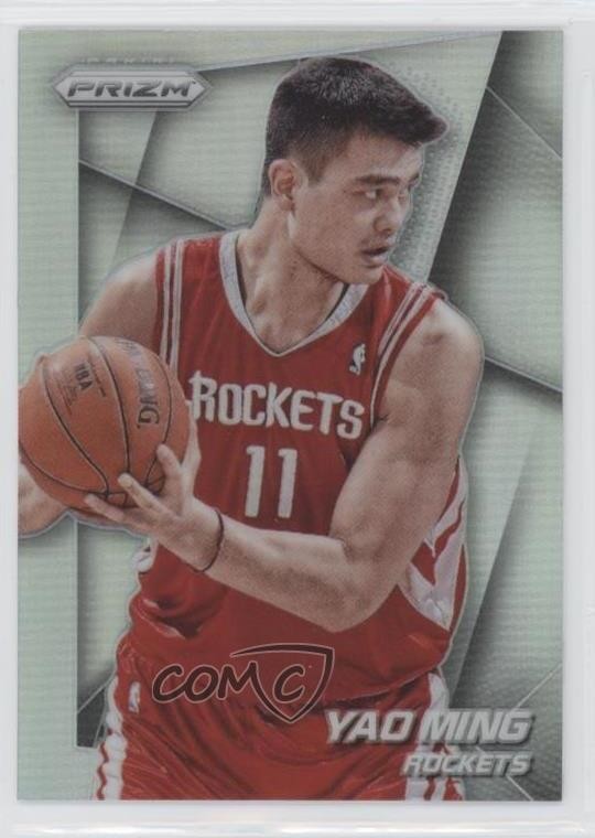 2014-15 Panini Prizm Silver Prizm Yao Ming #240 HOF 1e5