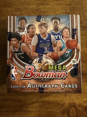 2025/2026 Bowman Basketball Mega Box - In hand - Cooper Flagg!