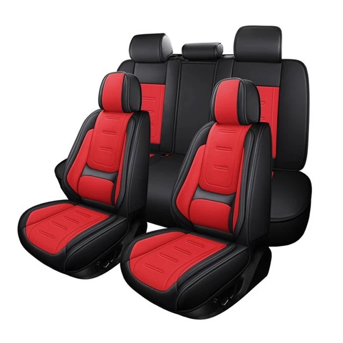For Chevrolet Silverado GMC 1500 2500HD 3500HD Car Seat Covers Leather Protector Foto 3 de 4