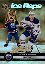 2023-24 Upper Deck MVP Ice Reps Gold #IR3 Connor McDavid Hunter - HKY