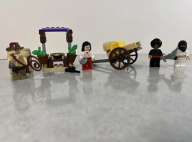 Lego Ambush in Cairo 7195 Indiana Jones 100% Complete Set Raiders of Lost Ark